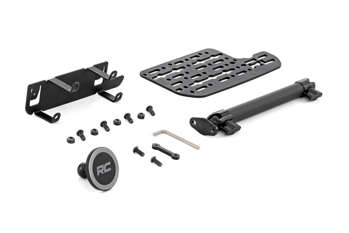 Ram 1500 Dash Mount - Rough Country - 10-inch MagSafe Mount Kit, 8-inch Screen - '19-'26 Ram 1500 Dash Mount - Rough Country - 10-inch MagSafe Mount Kit, 8-inch Screen - '19-'26